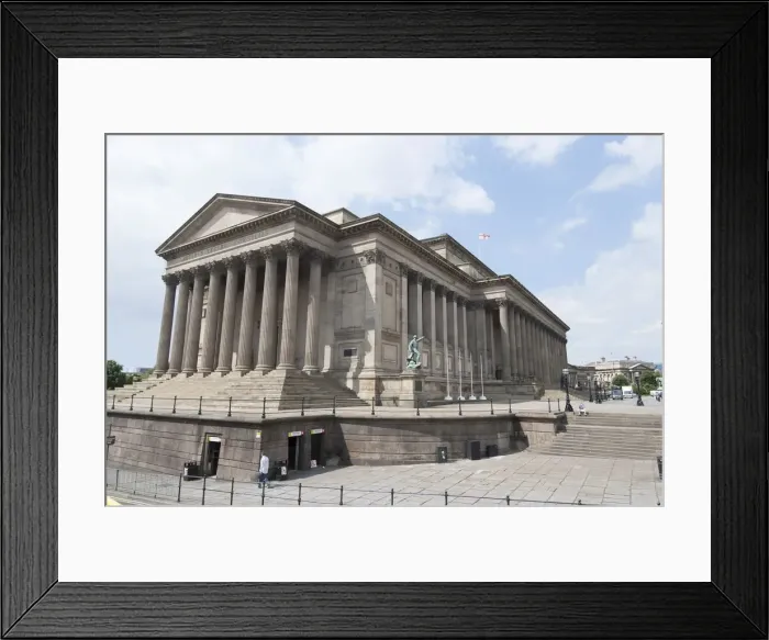 Framed Print : UK, Liverpool, St Georges Hall, 2009. Creator: Ethel Davies Framed Print : UK, Liverpool, St Georges Hall, 2009. Creator: Ethel Davies