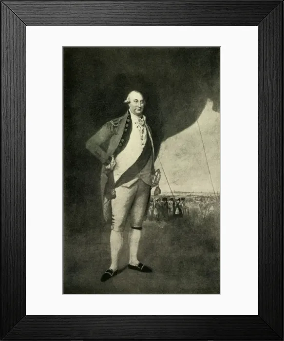 Framed Print : Lord Cornwallis as Governor General, 1793, (1925). Creator: Unknown Framed Print : Lord Cornwallis as Governor General, 1793, (1925). Creator: Unknown