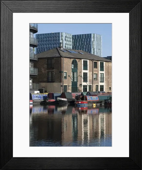 Framed Print : Battlebridge Basin, 2009. Creator: Ethel Davies Framed Print : Battlebridge Basin, 2009. Creator: Ethel Davies