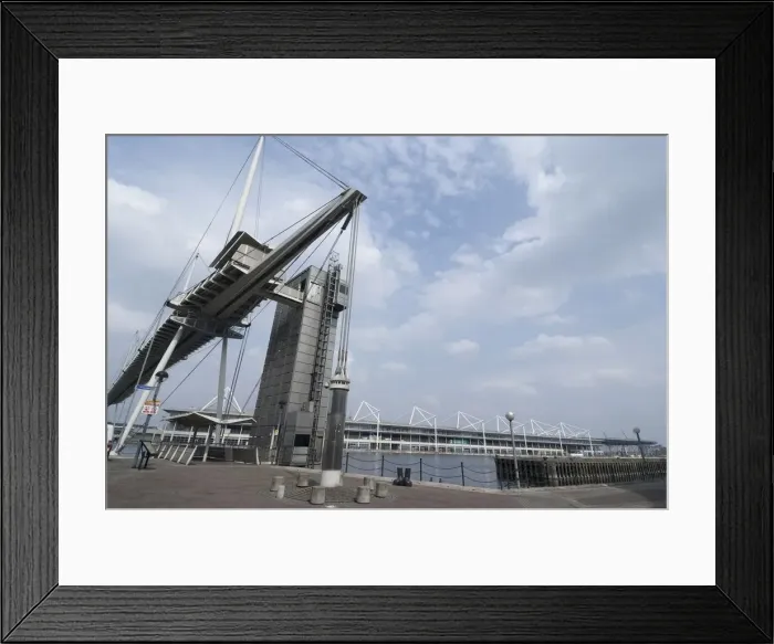 Framed Print : Bridge to Excel, 2009. Creator: Ethel Davies Framed Print : Bridge to Excel, 2009. Creator: Ethel Davies