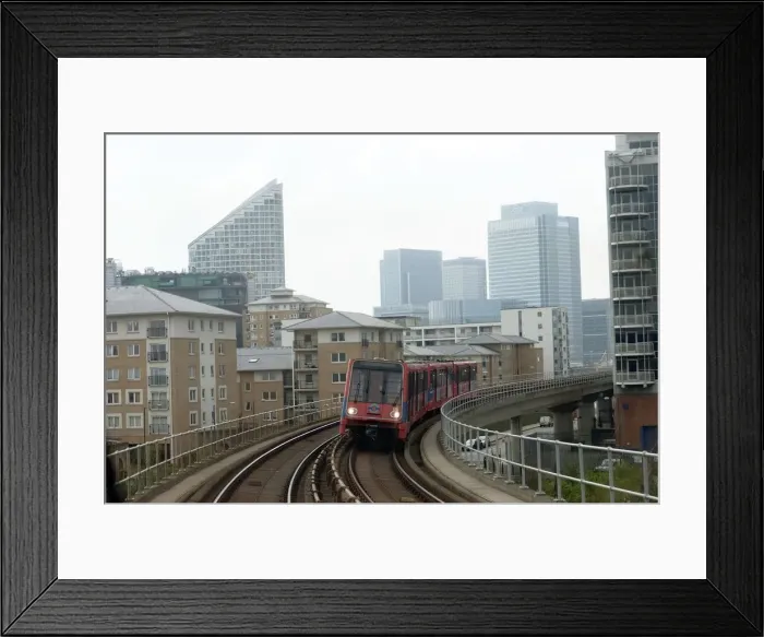 Framed Print : DLR, 2009. Creator: Ethel Davies
