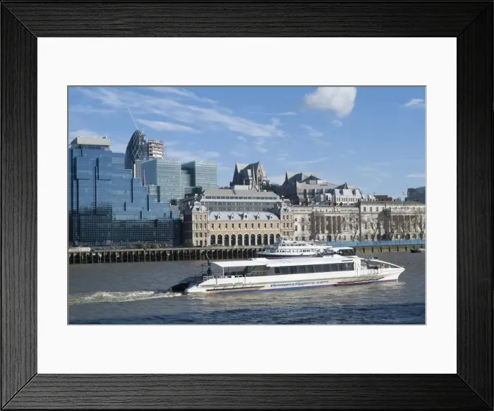 Framed Print : Riverside views, 2007. Creator: Ethel Davies