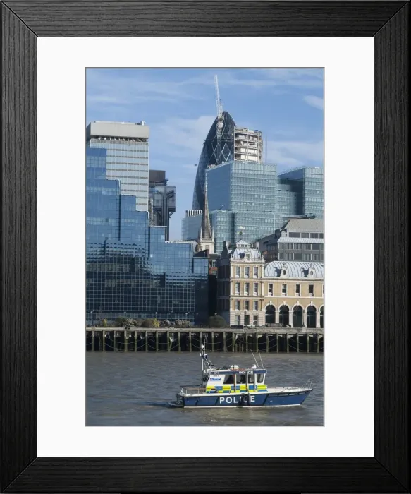 Framed Print : Riverside views, 2007. Creator: Ethel Davies Framed Print : Riverside views, 2007. Creator: Ethel Davies