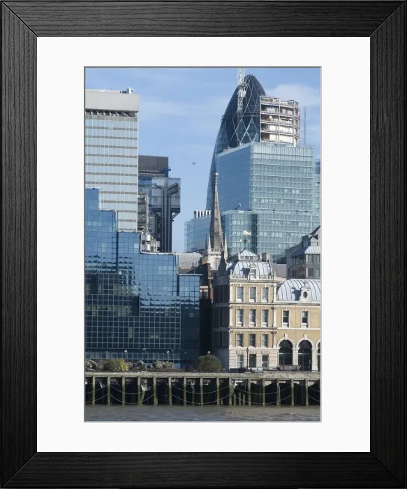 Framed Print : Riverside views, 2007. Creator: Ethel Davies Framed Print : Riverside views, 2007. Creator: Ethel Davies