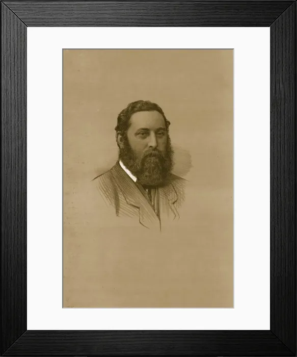 Framed Print : Mr Thomas Christopher Booth (deceased), 1879. Creator: Vincent Brooks Day & Son Framed Print : Mr Thomas Christopher Booth (deceased), 1879. Creator: Vincent Brooks Day & Son