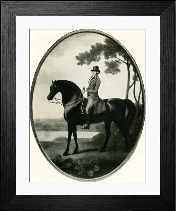 Framed Print : Warren Hastings, c1770-1790, (1925). Creator: Unknown Framed Print : Warren Hastings, c1770-1790, (1925). Creator: Unknown