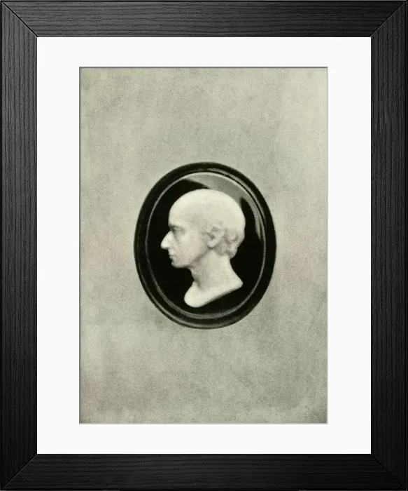 Framed Print : Warren Hastings, c1770-1790, (1925). Creator: Unknown Framed Print : Warren Hastings, c1770-1790, (1925). Creator: Unknown