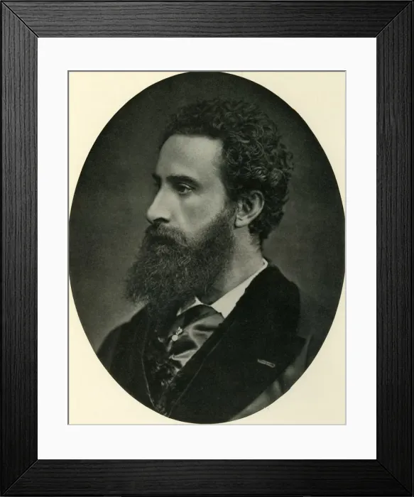 Framed Print : Lord Lytton, 1876, (1925). Creator: Unknown Framed Print : Lord Lytton, 1876, (1925). Creator: Unknown
