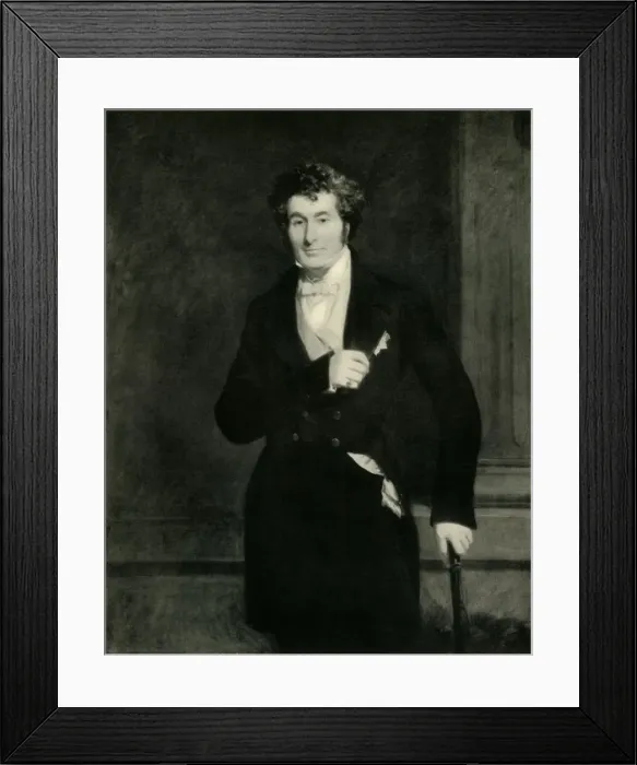 Framed Print : Lord Ellenborough, c1842-1844, (1925). Creator: Unknown Framed Print : Lord Ellenborough, c1842-1844, (1925). Creator: Unknown