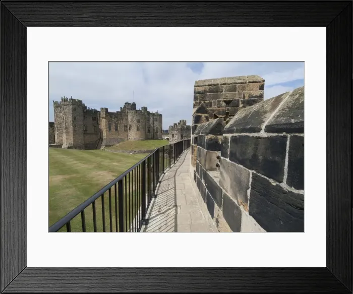 Framed Print : Alnwick Castle, 2009. Creator: Ethel Davies Framed Print : Alnwick Castle, 2009. Creator: Ethel Davies
