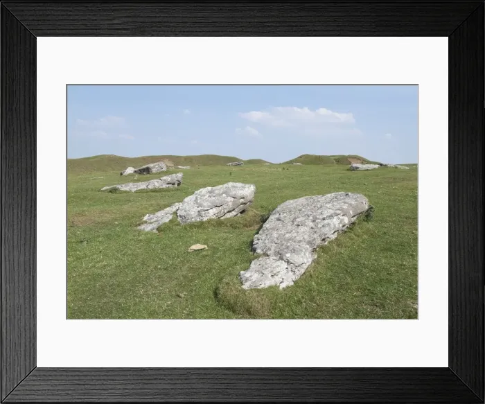 Framed Print : Arbor Low, 2006. Creator: Ethel Davies Framed Print : Arbor Low, 2006. Creator: Ethel Davies