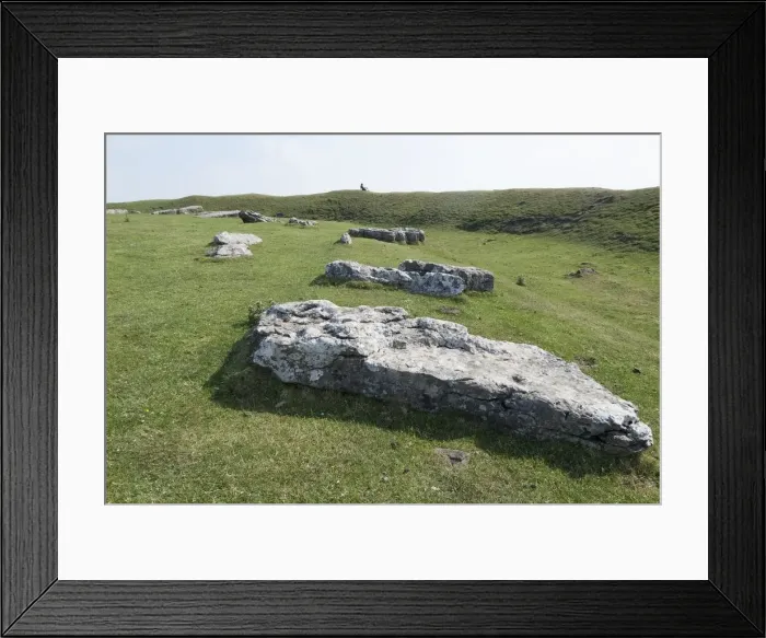 Framed Print : Arbor Low, 2006. Creator: Ethel Davies Framed Print : Arbor Low, 2006. Creator: Ethel Davies