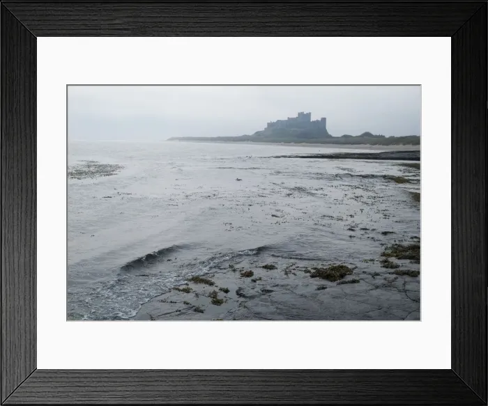 Framed Print : Bamburgh Castle, 2006. Creator: Ethel Davies Framed Print : Bamburgh Castle, 2006. Creator: Ethel Davies