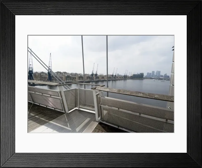 Framed Print : Bridge to Excel, 2009. Creator: Ethel Davies Framed Print : Bridge to Excel, 2009. Creator: Ethel Davies