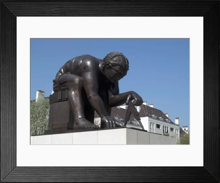 Framed Print : British Library, 2005. Creator: Ethel Davies Framed Print : British Library, 2005. Creator: Ethel Davies