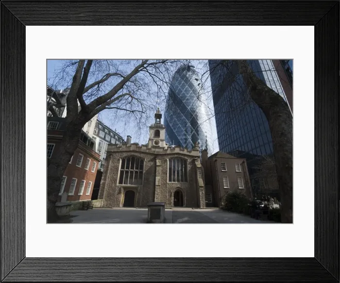 Framed Print : Gherkin views, 2009. Creator: Ethel Davies Framed Print : Gherkin views, 2009. Creator: Ethel Davies