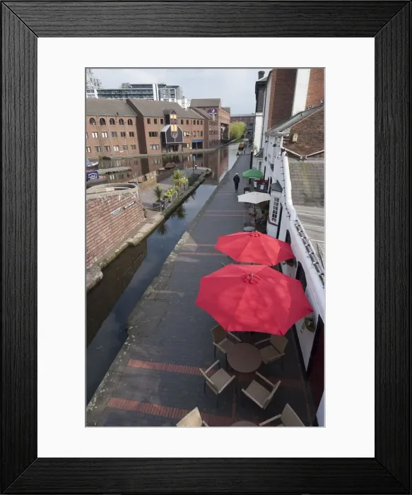 Framed Print : Birmingham, Canal, B ham, 2009. Creator: Ethel Davies Framed Print : Birmingham, Canal, B ham, 2009. Creator: Ethel Davies