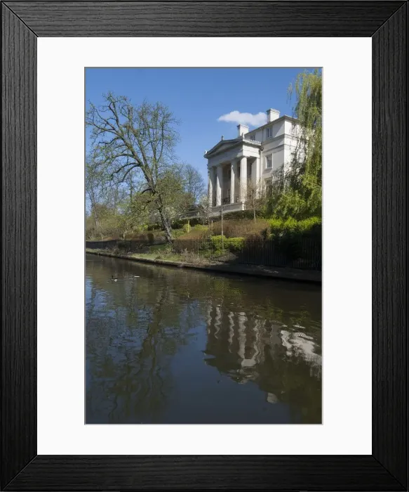 Framed Print : Regents Canal, 2009. Creator: Ethel Davies Framed Print : Regents Canal, 2009. Creator: Ethel Davies