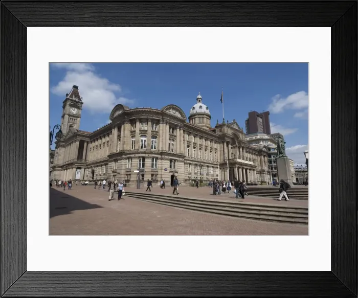 Framed Print : Birmingham, Town Hall, B ham, 2009. Creator: Ethel Davies Framed Print : Birmingham, Town Hall, B ham, 2009. Creator: Ethel Davies