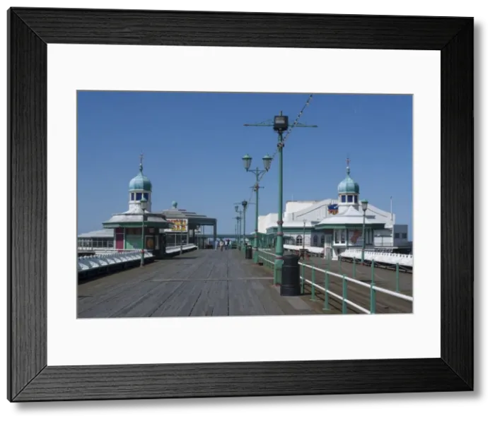 Framed Print : Blackpool, North Pier, 2009. Creator: Ethel Davies Framed Print : Blackpool, North Pier, 2009. Creator: Ethel Davies