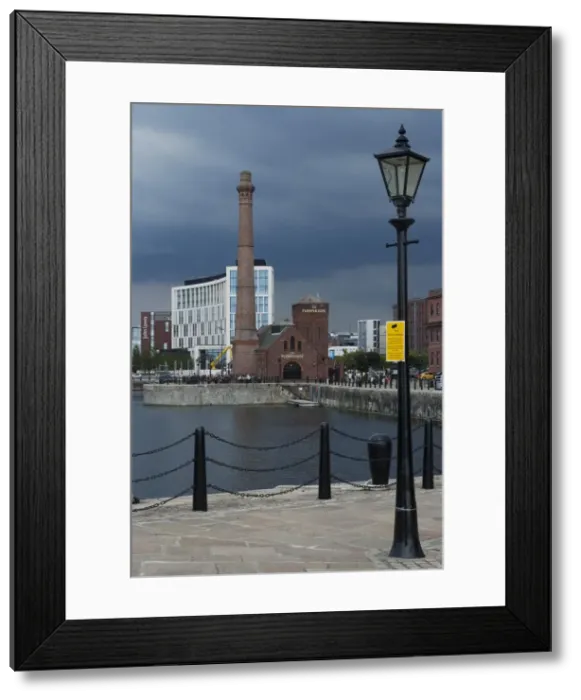 Framed Print : UK, Liverpool, Albert Dock, 2009. Creator: Ethel Davies Framed Print : UK, Liverpool, Albert Dock, 2009. Creator: Ethel Davies