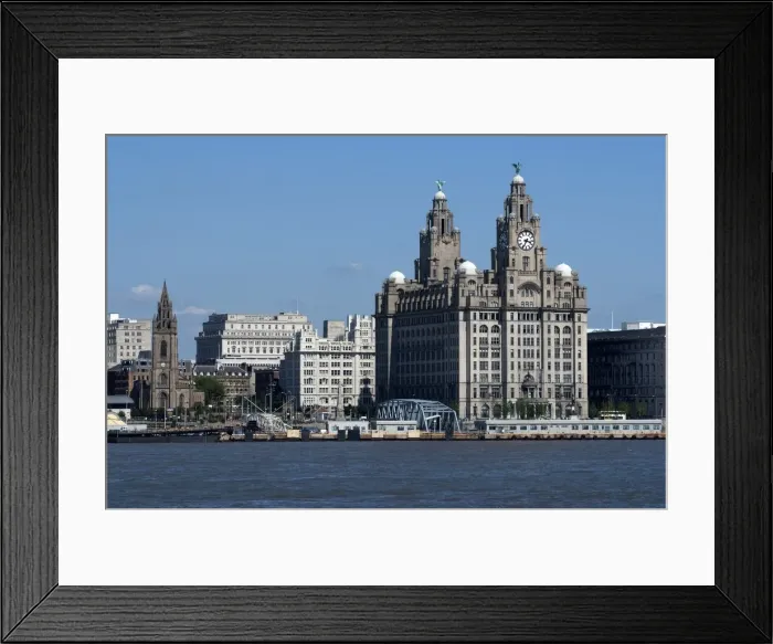 Framed Print : UK, Liverpool, Skyline, 2009. Creator: Ethel Davies Framed Print : UK, Liverpool, Skyline, 2009. Creator: Ethel Davies