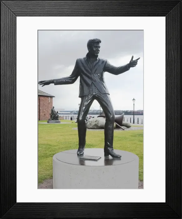 Framed Print : UK, Liverpool, Billy Fury, 2009. Creator: Ethel Davies Framed Print : UK, Liverpool, Billy Fury, 2009. Creator: Ethel Davies