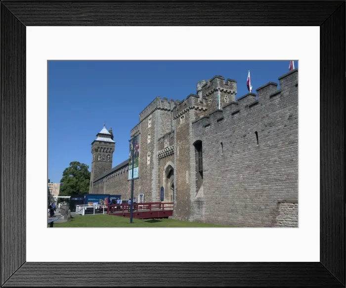 Framed Print : Cardiff Castle, 2009. Creator: Ethel Davies Framed Print : Cardiff Castle, 2009. Creator: Ethel Davies