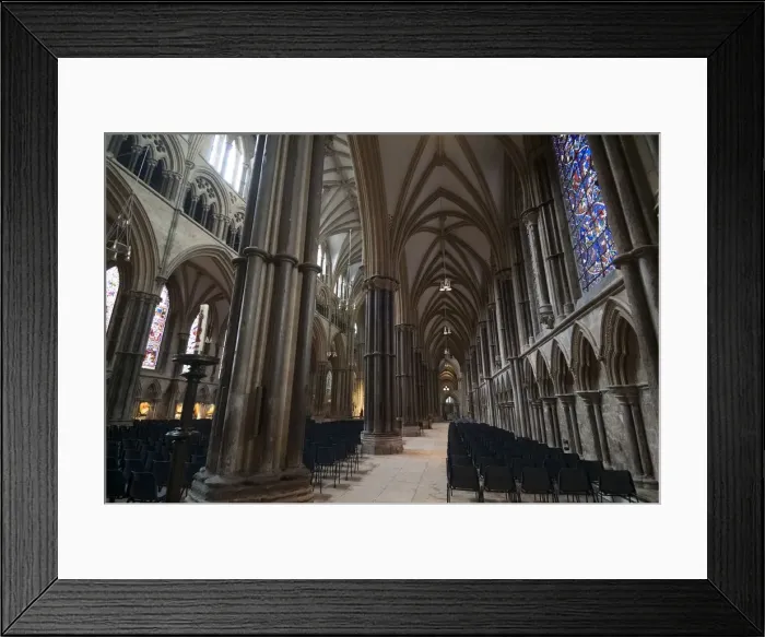 Framed Print : Lincoln Cathedral, 2006. Creator: Ethel Davies Framed Print : Lincoln Cathedral, 2006. Creator: Ethel Davies