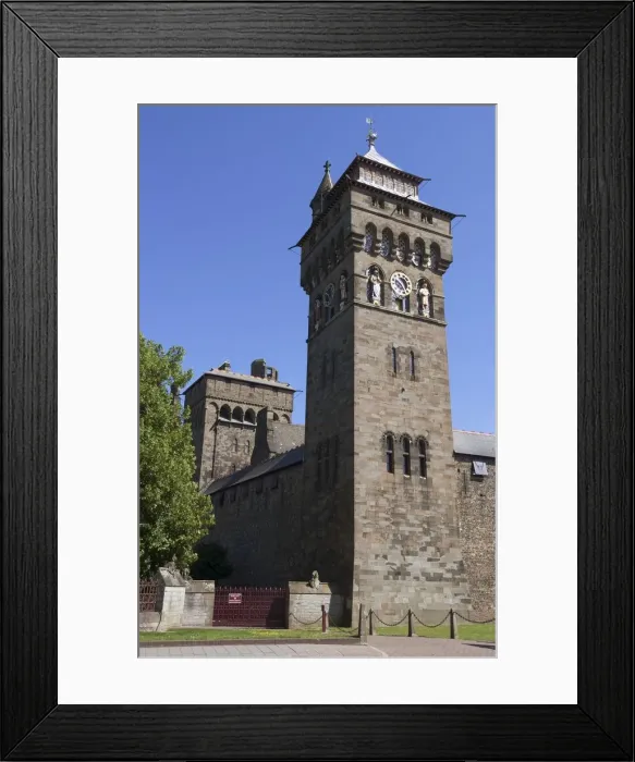 Framed Print : Cardiff Castle, 2009. Creator: Ethel Davies Framed Print : Cardiff Castle, 2009. Creator: Ethel Davies