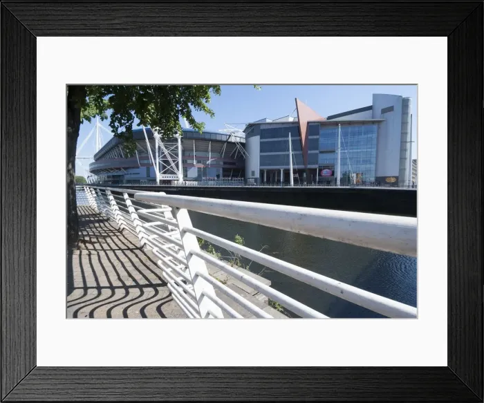 Framed Print : Cardiff Millennium Stadium, 2009. Creator: Ethel Davies Framed Print : Cardiff Millennium Stadium, 2009. Creator: Ethel Davies