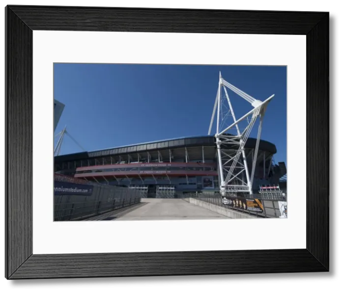 Framed Print : Cardiff Millennium Stadium, 2009. Creator: Ethel Davies Framed Print : Cardiff Millennium Stadium, 2009. Creator: Ethel Davies