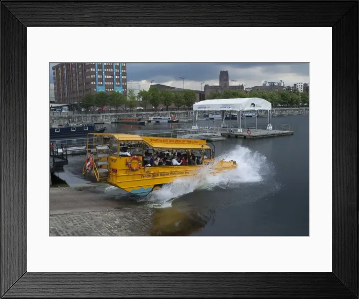 Framed Print : UK, Liverpool, Liverpool Duck, 2009. Creator: Ethel Davies Framed Print : UK, Liverpool, Liverpool Duck, 2009. Creator: Ethel Davies