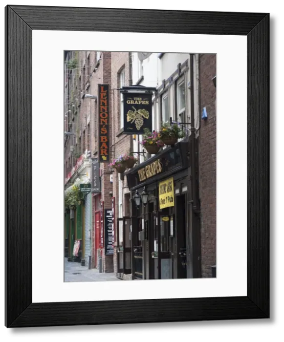 Framed Print : UK, Liverpool, Matthew St, 2009. Creator: Ethel Davies Framed Print : UK, Liverpool, Matthew St, 2009. Creator: Ethel Davies
