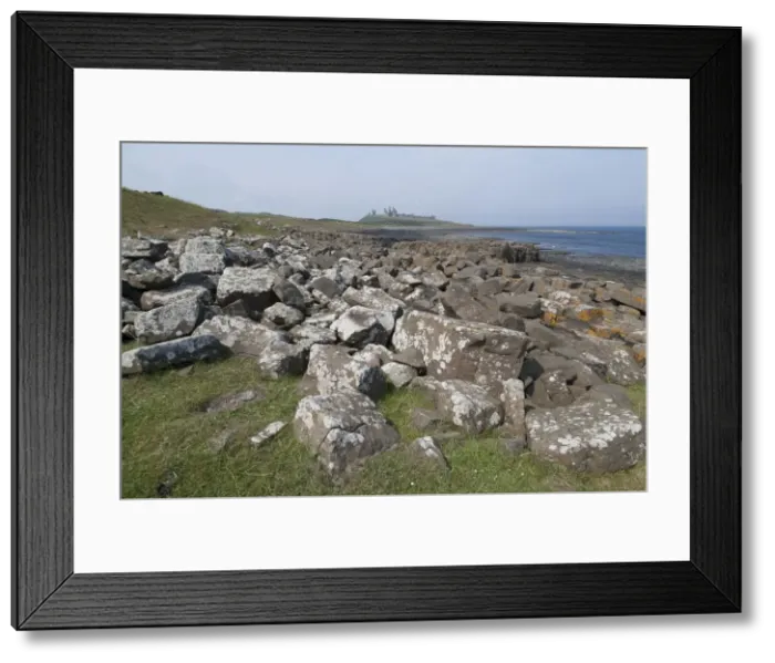 Framed Print : Dunstanburgh, 2006. Creator: Ethel Davies Framed Print : Dunstanburgh, 2006. Creator: Ethel Davies