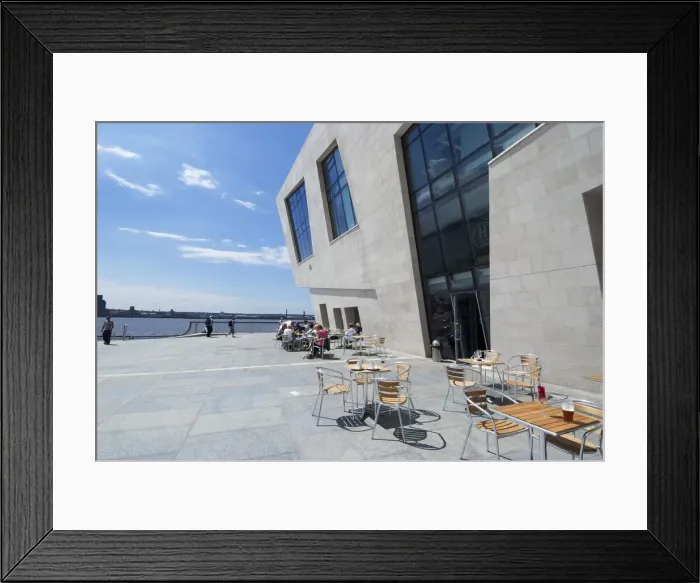 Framed Print : UK, Liverpool, New Mersey Ferry Terminal Bldg, 2009. Creator: Ethel Davies Framed Print : UK, Liverpool, New Mersey Ferry Terminal Bldg, 2009. Creator: Ethel Davies