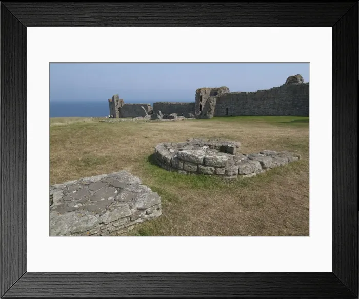 Framed Print : Dunstanburgh, 2006. Creator: Ethel Davies Framed Print : Dunstanburgh, 2006. Creator: Ethel Davies