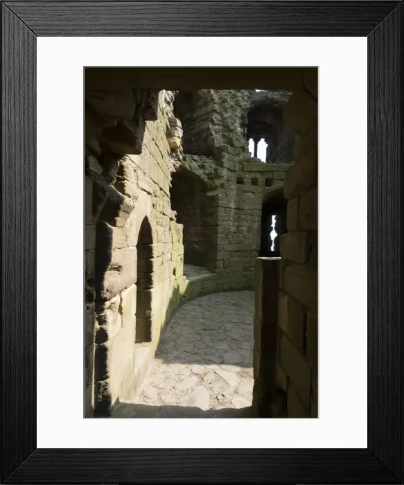 Framed Print : Dunstanburgh, 2006. Creator: Ethel Davies Framed Print : Dunstanburgh, 2006. Creator: Ethel Davies