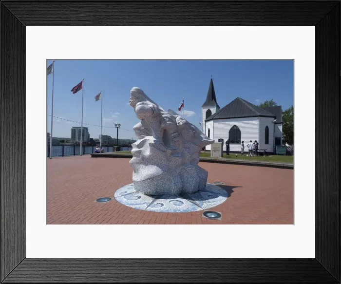 Framed Print : Cardiff, Norwegian Church, 2009. Creator: Ethel Davies Framed Print : Cardiff, Norwegian Church, 2009. Creator: Ethel Davies