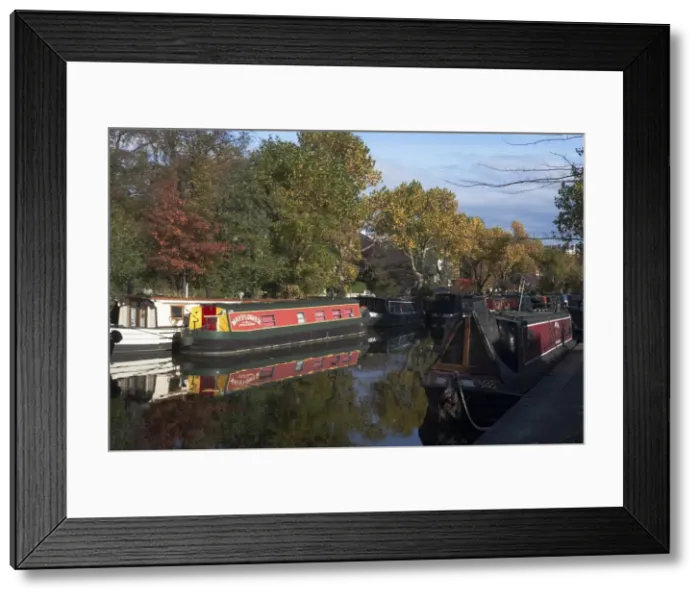 Framed Print : UK, London, Little Venice, 2009. Creator: Ethel Davies Framed Print : UK, London, Little Venice, 2009. Creator: Ethel Davies