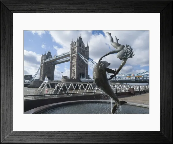 Framed Print : Tower Bridge, 2011. Creator: Ethel Davies Framed Print : Tower Bridge, 2011. Creator: Ethel Davies