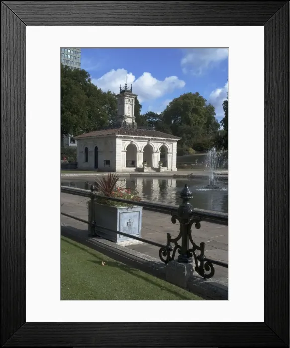 Framed Print : UK, London, Lancaster Gate, 2009. Creator: Ethel Davies Framed Print : UK, London, Lancaster Gate, 2009. Creator: Ethel Davies