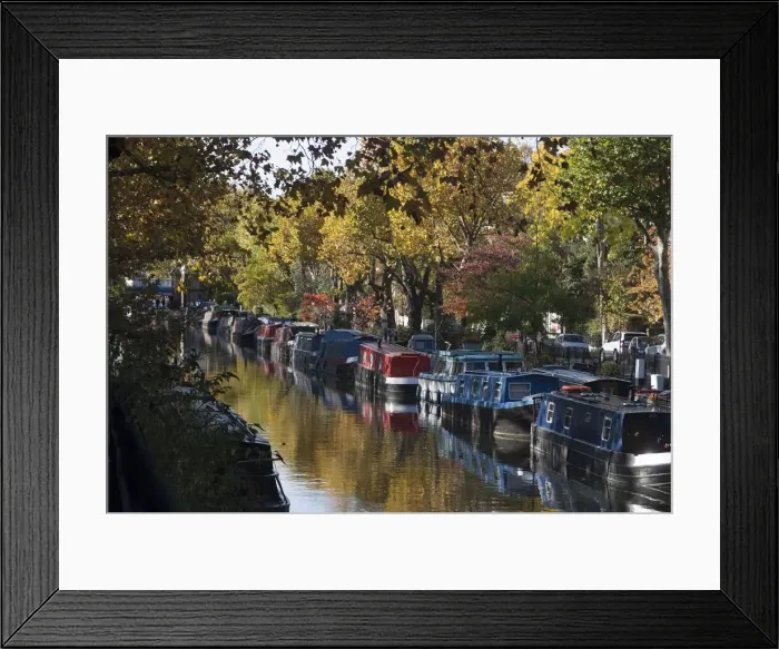 Framed Print : UK, London, Little Venice, 2009. Creator: Ethel Davies Framed Print : UK, London, Little Venice, 2009. Creator: Ethel Davies