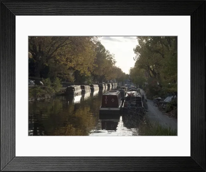 Framed Print : UK, London, Little Venice, 2009. Creator: Ethel Davies Framed Print : UK, London, Little Venice, 2009. Creator: Ethel Davies