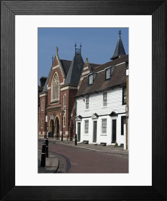 Framed Print : UK, Rochester, High Street, 2009. Creator: Ethel Davies Framed Print : UK, Rochester, High Street, 2009. Creator: Ethel Davies