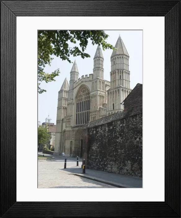 Framed Print : UK, Rochester, Rochester Cathedral, 2009. Creator: Ethel Davies Framed Print : UK, Rochester, Rochester Cathedral, 2009. Creator: Ethel Davies