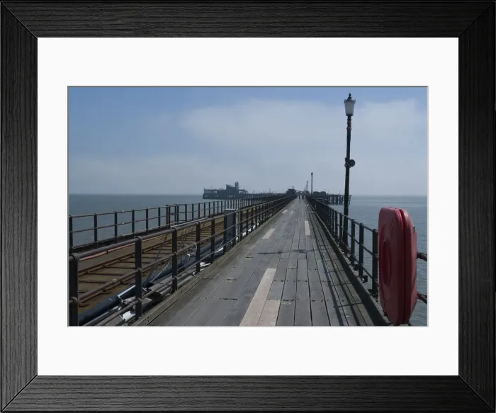 Framed Print : UK, Southend, Southend pier, 2009. Creator: Ethel Davies Framed Print : UK, Southend, Southend pier, 2009. Creator: Ethel Davies