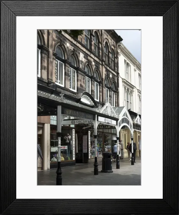 Framed Print : UK, Southport, Royal Arcade, 2009. Creator: Ethel Davies Framed Print : UK, Southport, Royal Arcade, 2009. Creator: Ethel Davies