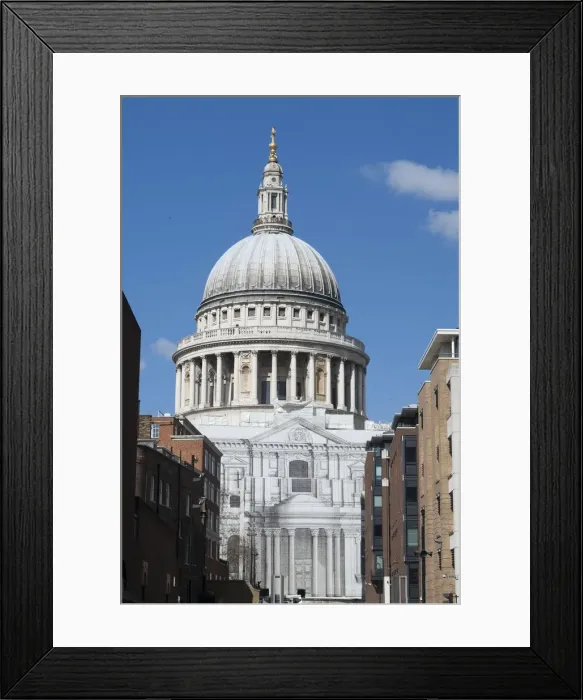 Framed Print : St Pauls, 2010. Creator: Ethel Davies Framed Print : St Pauls, 2010. Creator: Ethel Davies