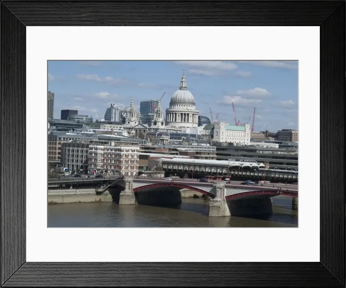 Framed Print : St Pauls, 2010. Creator: Ethel Davies Framed Print : St Pauls, 2010. Creator: Ethel Davies